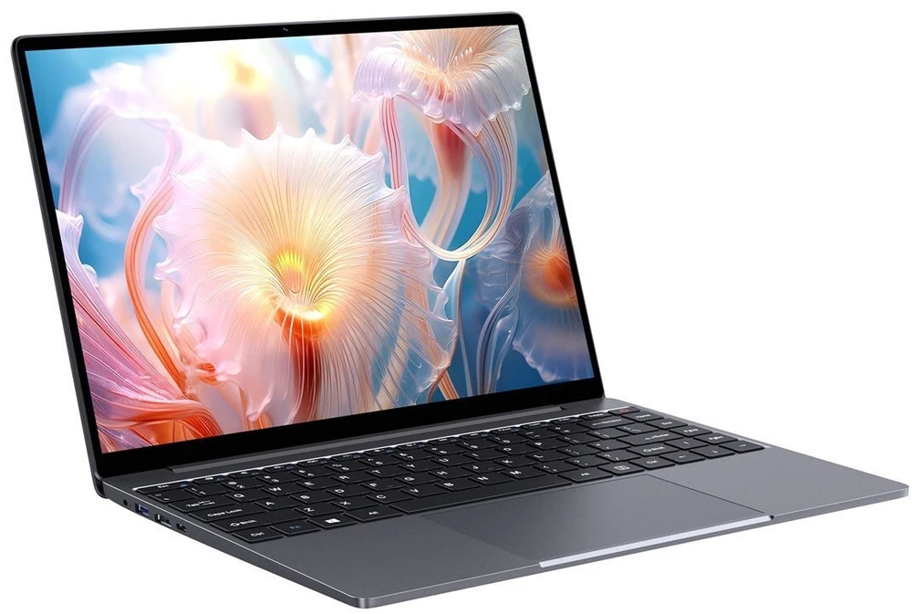 Chuwi Corebook X CWI570-P-K3 i3-1220P 14" QHD 16GB 512GB SSD Bluetooth Juodas Windows 11 Pro Pilkas