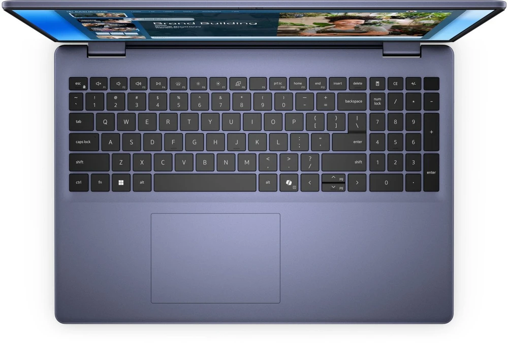 Nešiojamas kompiuteris Dell 16 dc16251 w11p c7-150i/16gb/1tb/16.0 fhd+/gf mx 570a/fgrpr/wlan + bt/apšvietimas 8gb/4cell/3yps platinos sidabrinis