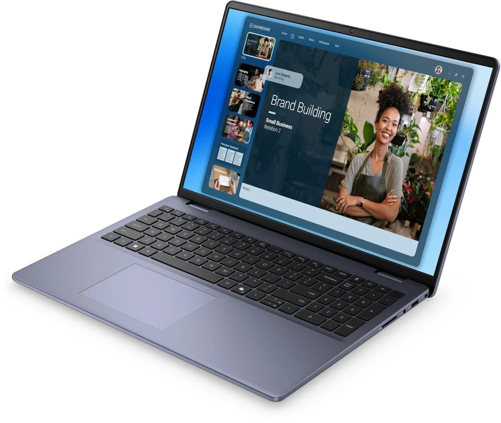 Nešiojamas kompiuteris Dell 16 dc16251 w11p c7-150i/16gb/1tb/16.0 fhd+/gf mx 570a/fgrpr/wlan + bt/apšvietimas 8gb/4cell/3yps platinos sidabrinis