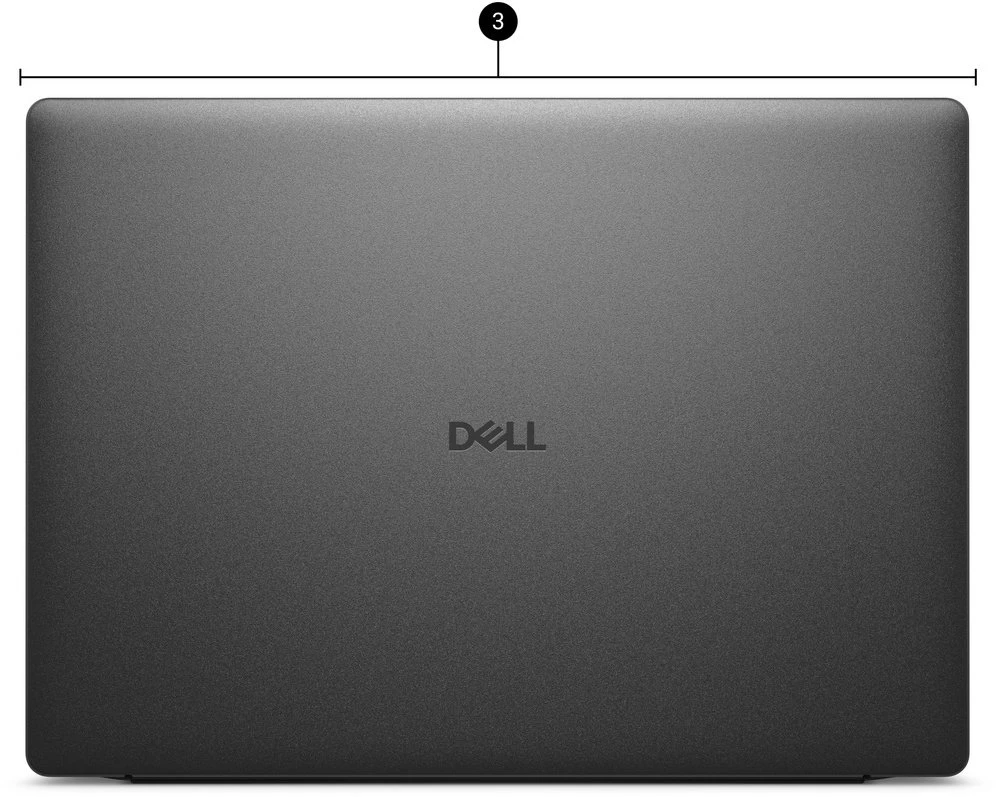 RAM Nešiojamas kompiuteris Dell DELL Pro 14 Essential PV14250 14 colių FHD+ Core 5 120U 16GB 512GB SSD FPR BK W11P 3YPS Carbon Juodas