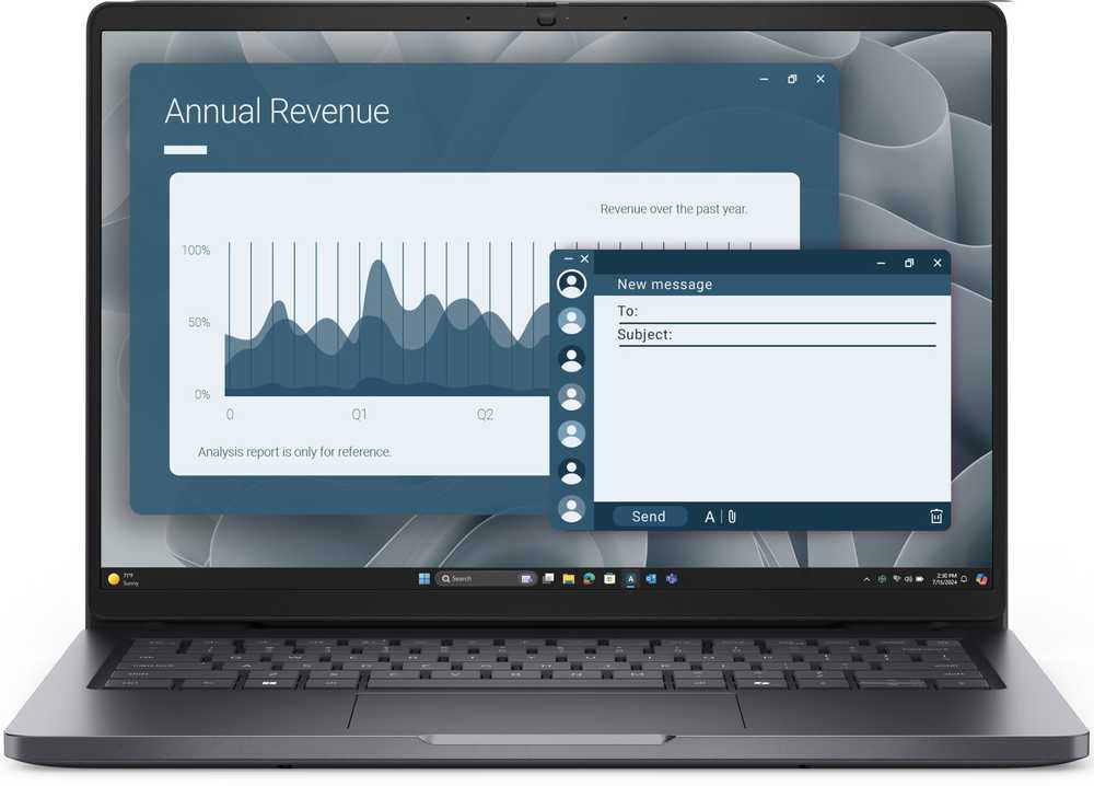 Nešiojamas kompiuteris Dell Pro 14 - Ryzen 5 PRO 230 | 14" | 16GB | 512GB | Win11Pro