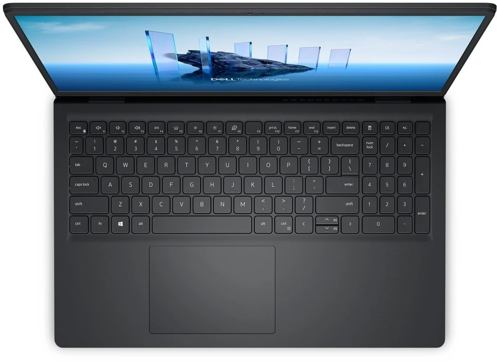 Klaviatūra Dell Pro 15 Essential PV15250 i5-1334U 15.6FHD 120Hz 250nits AG 8GB DDR5 5200 SSD 512 Intel UHD Graphics FgrPr WLAN+BT BcklKb W11Pro + Dell pelė MS116 Juoda 3Y Pro Support Carbon Juodas