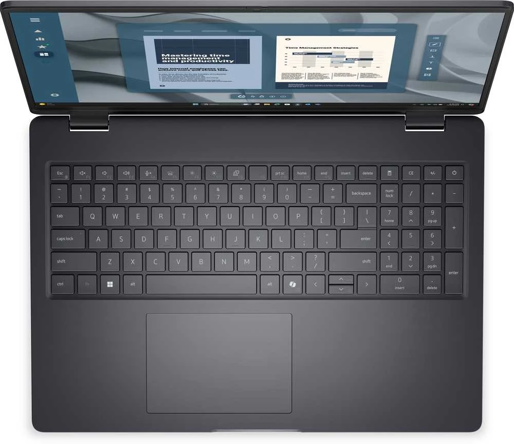 Nešiojamas kompiuteris Dell Pro 16 PC16255 Ryzen 5 PRO 220 / 16 GB / 512 GB / W11 Pro (Y02KV)