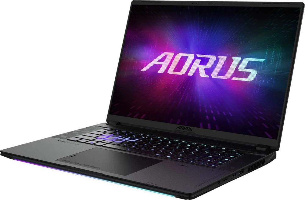 Nešiojamas kompiuteris „Gigabyte AORUS MASTER 16 6XJM4EEE64SP“ 16 colių QHD+ AMD R9 9955HX3D/32B/1TB/RTX 5070 Ti/Win11 Home/ENG kbd/2Y Garantija | „Gigabyte“