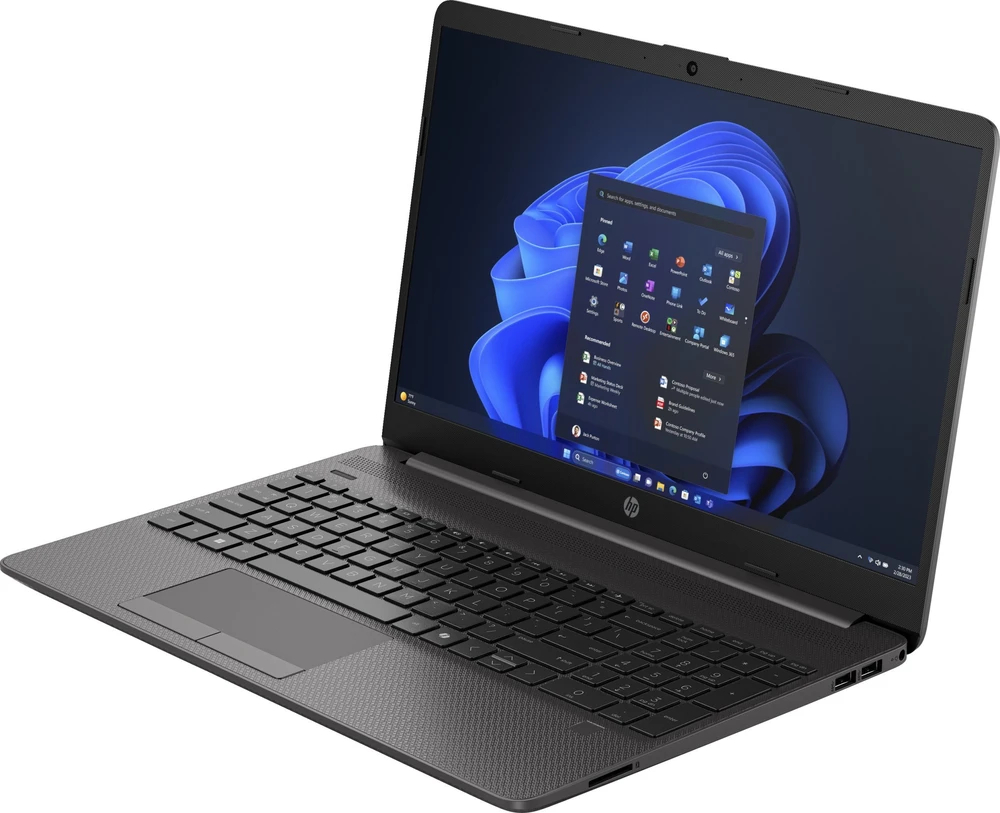 Nešiojamas kompiuteris Hewlett Packard (HP) HP 250R G9 nešiojamasis kompiuteris Intel Core 5 120U 15,6" Full HD 16 GB DDR4-SDRAM 512 GB SSD Wi-Fi 6 (802.11ax) Windows 11 Pro Juodas
