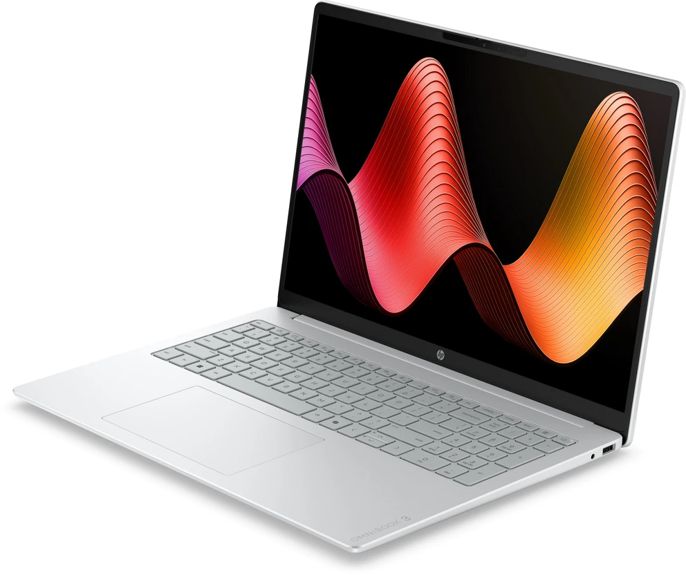 Nešiojamas kompiuteris HP OmniBook 3 – Ryzen 5 40 | 16" 2K | 8GB | 256GB | noOS | Srebro lodowcowe