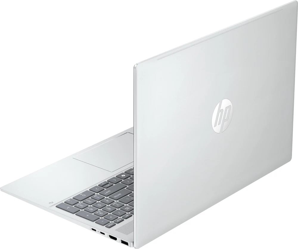 Hewlett Packard (HP) HP OmniBook 5 AI 16-af1220nw Intel Core Ultra 5 225U Nešiojamas kompiuteris 40.6 cm (16") 2K 16 GB LPDDR5x-SDRAM 512 GB SSD Wi-Fi 6E (802.11ax) Windows 11 Home AI PC Sidabrinis