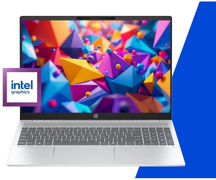 Nešiojamas kompiuteris HP OmniBook 5 - Ultra 7 255U | 16"-2K | 24GB | 512GB | noOS | Sidabrinė
