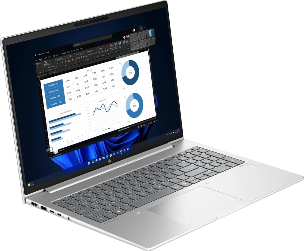 HP ProBook 460 G11 - Ultra 7 155U | 16"-WUXGA | 16 GB | 512 GB | Win11 Pro