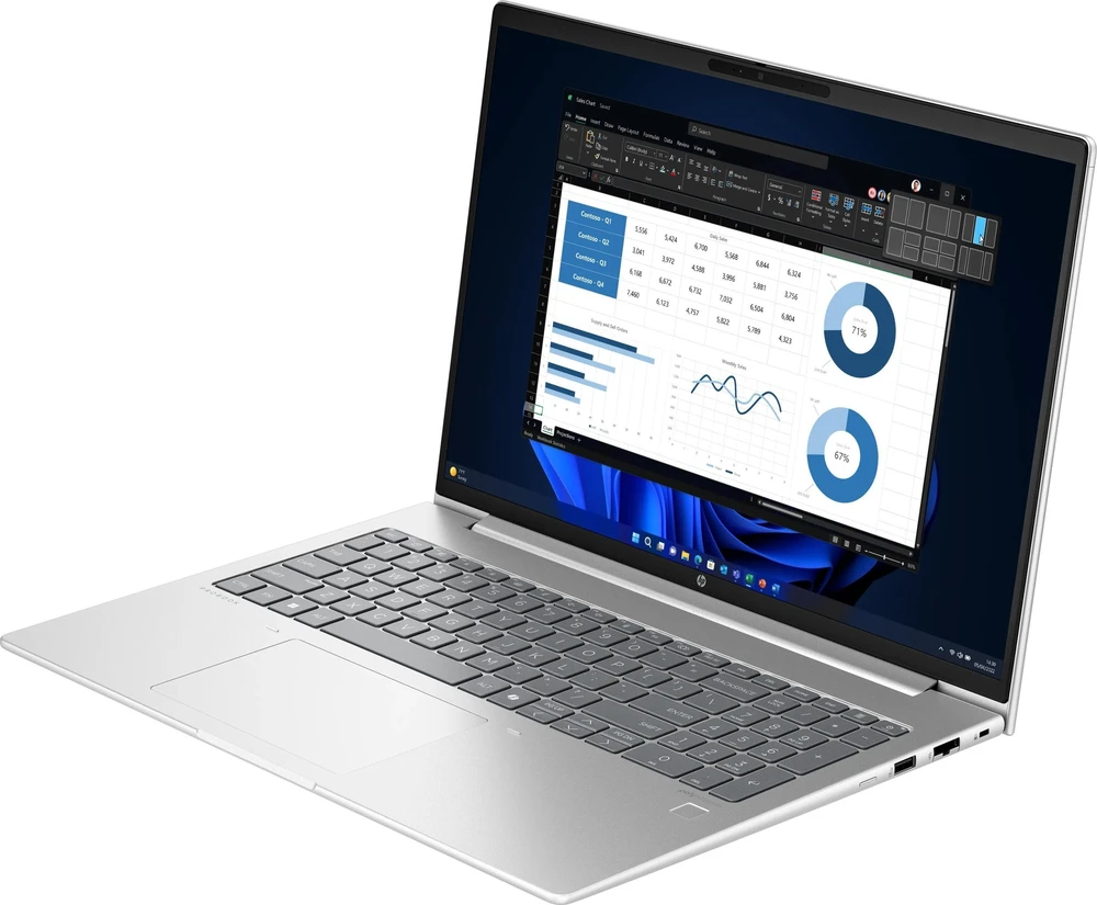 HP ProBook 460 G11 - Ultra 7 155U | 16"-WUXGA | 16 GB | 512 GB | Win11 Pro
