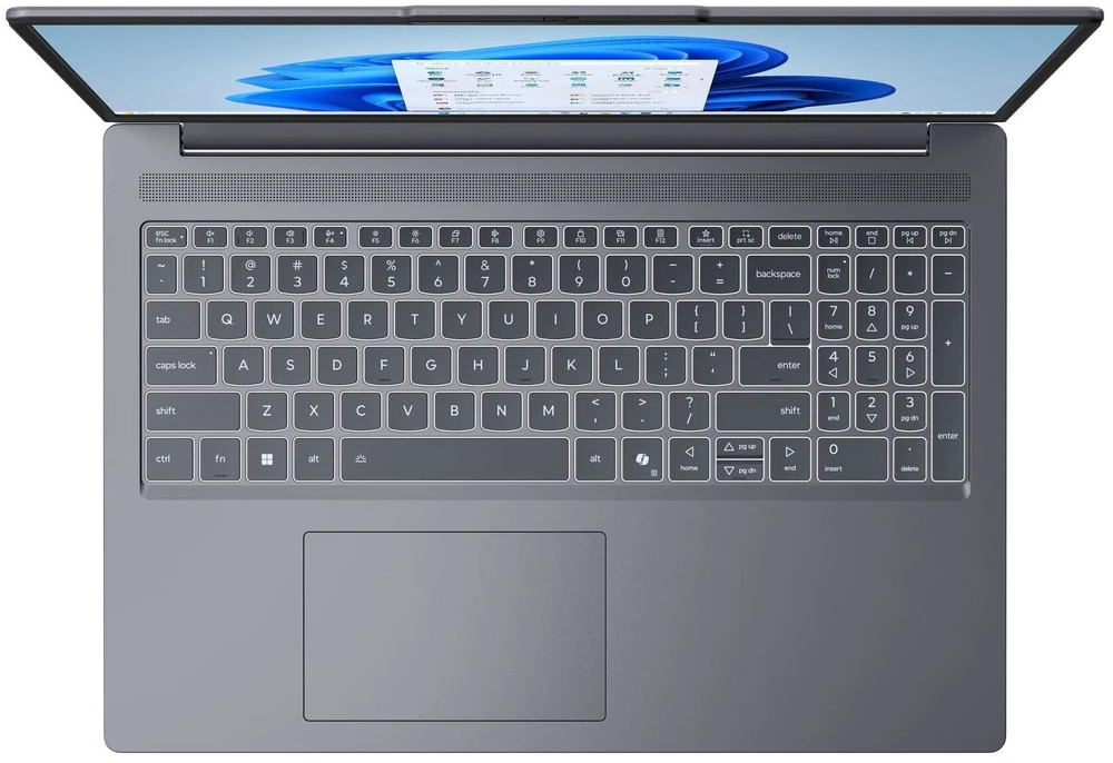Lenovo IdeaPad Slim 3 16ARP10 AMD Ryzen™ 5 7535HS Nešiojamas kompiuteris 40,6 cm (16") WUXGA 16 GB DDR5-SDRAM 512 GB SSD Wi-Fi 6 (802.11ax) English Pilkas