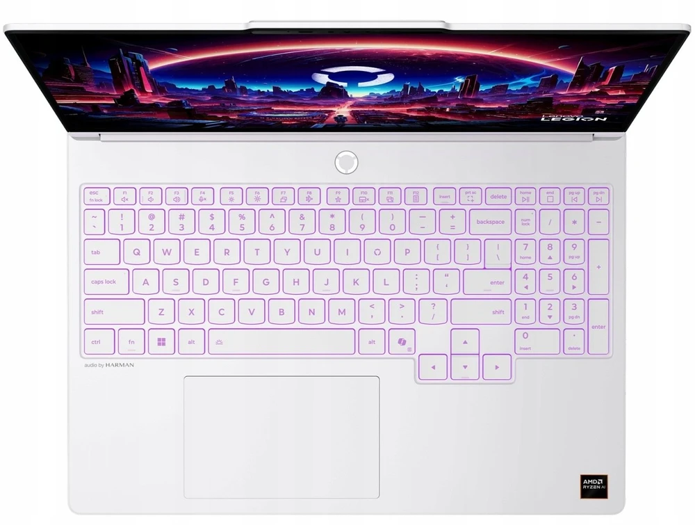 Nešiojamas kompiuteris Lenovo Legion 5 15AGP11 | AMD Ryzen AI 7 450, 15,3" WQXGA OLED 165 Hz, 16 GB RAM, 512 GB SSD, GeForce RTX 5060 8 GB | Baltas