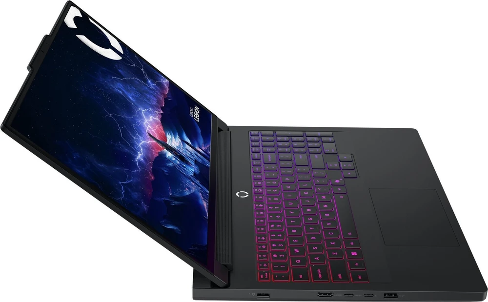Lenovo Legion Pro 7 16IAX10H Intel Core Ultra 9 275HX Nešiojamas kompiuteris 40.6 cm (16") WQXGA 64 GB DDR5-SDRAM 1 TB SSD NVIDIA GeForce RTX 5070 Ti Wi-Fi 7 (802.11be) NoOS Juodas