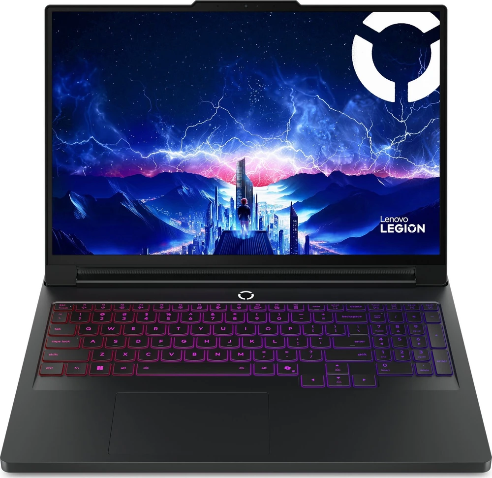 Lenovo Legion Pro 7 16IAX10H Intel Core Ultra 9 275HX Nešiojamas kompiuteris 40.6 cm (16") WQXGA 64 GB DDR5-SDRAM 1 TB SSD NVIDIA GeForce RTX 5070 Ti Wi-Fi 7 (802.11be) NoOS Juodas