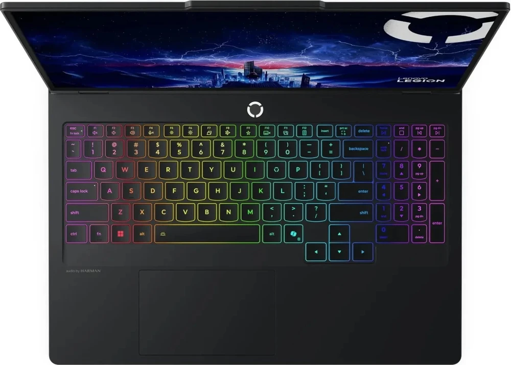 Nešiojamas kompiuteris Lenovo Legion Pro 5 16IAX10 | Juodas | Core Ultra 9 275HX | 16" 2560 × 1600 OLED | RTX 5060 8 GB GDDR7 | 32 GB RAM | 1 TB SSD