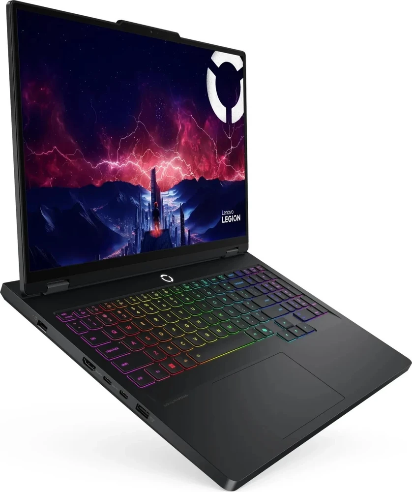 Lenovo Legion Pro 5 16AFR10 AMD Ryzen™ 9 9955HX Nešiojamas kompiuteris 40.6 cm (16") WQXGA 32 GB DDR5-SDRAM 1 TB SSD NVIDIA GeForce RTX 5070 Wi-Fi 7 (802.11be) Juodas