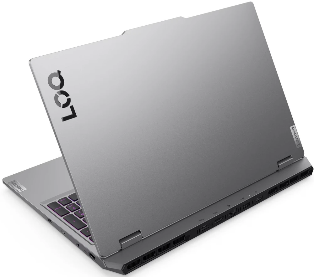 Nešiojamas kompiuteris Lenovo LOQ 15AHP10 | AMD Ryzen 7 250, GeForce RTX 5060 8 GB, 15,6" FHD 144 Hz, 16 GB RAM, 512 GB SSD, Windows 11 Home | Pilkas