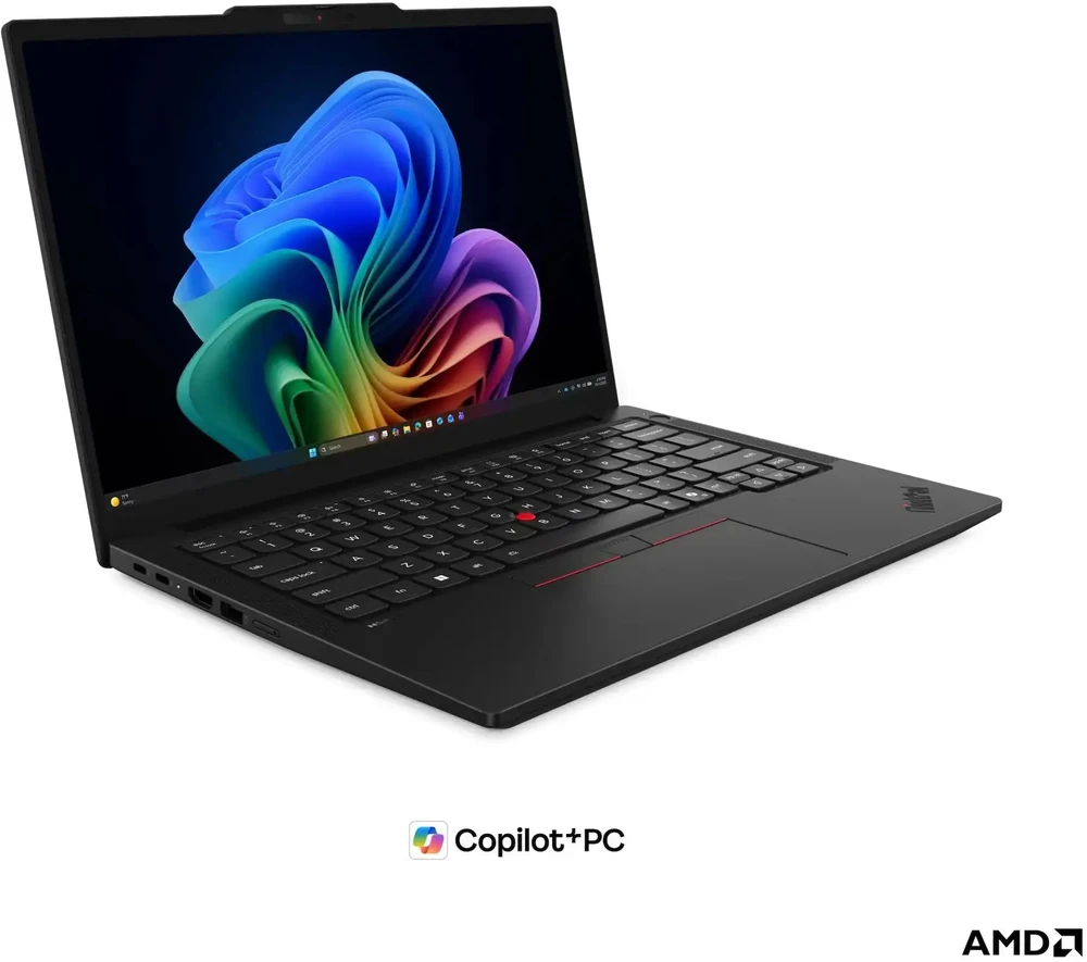 Nešiojamas kompiuteris Lenovo ThinkPad T14 Gen 7 | AMD Ryzen AI 5 PRO 440, 14" WUXGA, 32 GB RAM, 512 GB SSD, Windows 11 Pro | Juodas