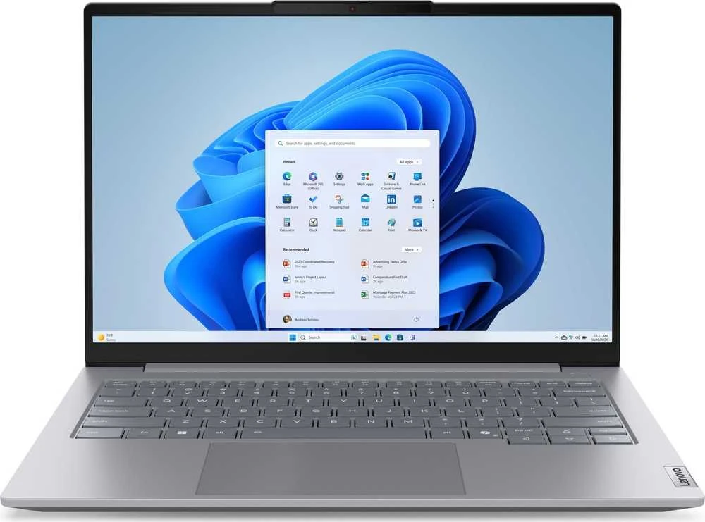 Lenovo ThinkBook 14 pilkas su Windows 11