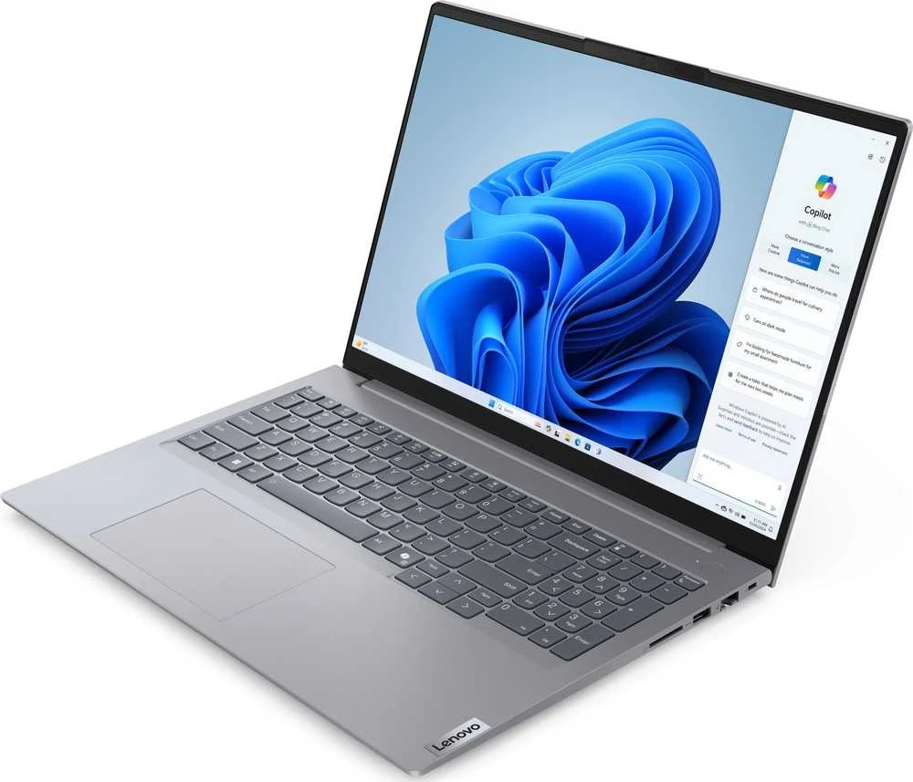 Nešiojamas kompiuteris Lenovo ThinkBook 16 G7 ARP | Sidabrinis | AMD Ryzen 5 7535HS | 16 GB RAM | 512 GB SSD | AMD Radeon 660M | Windows 11 Pro