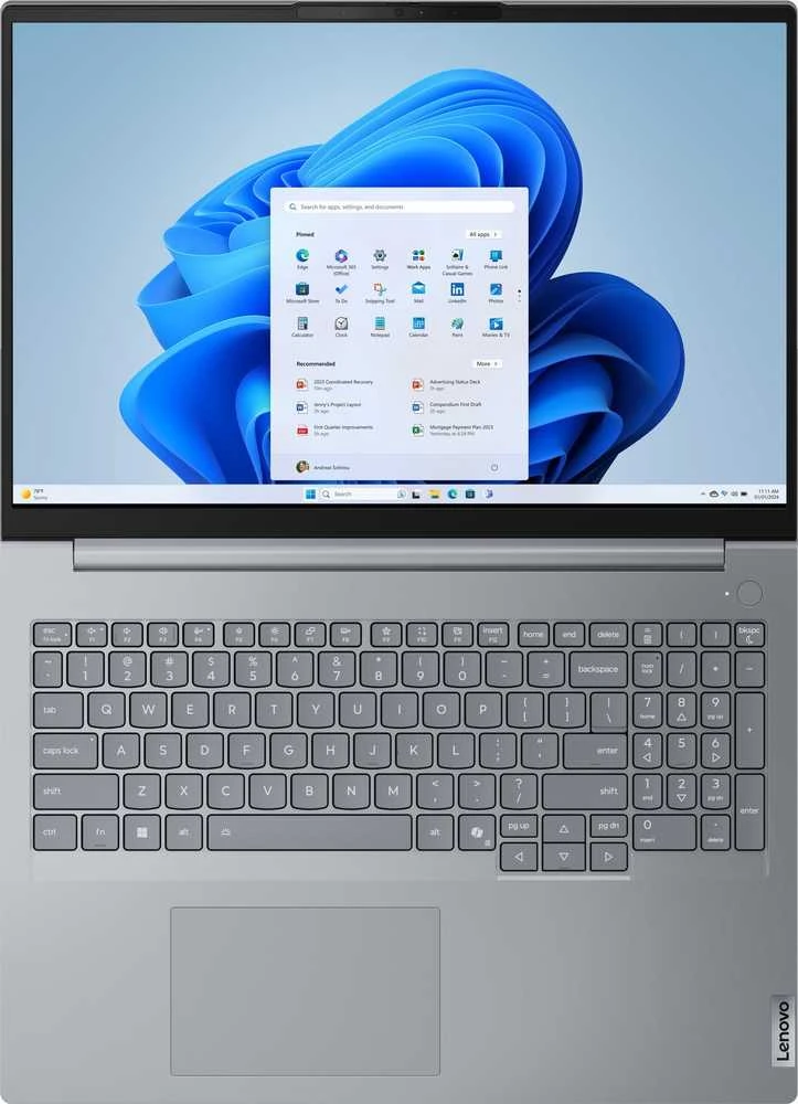 Lenovo „ThinkBook 16 G8“ – „Core 7 240H“ | 16 colių – WUXGA | 16 GB | 512 GB | „Win11Pro“