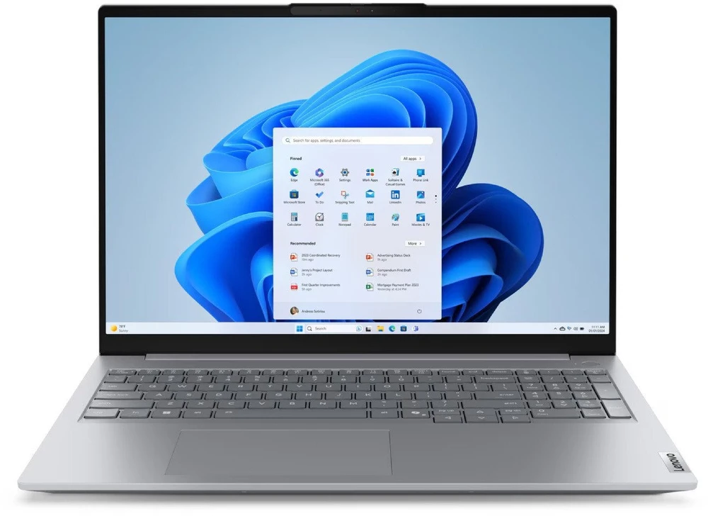 Lenovo ThinkBook 16 G8 - Ultra 7 255H | 16"-WUXGA | 16GB | 512GB | Win11Pro