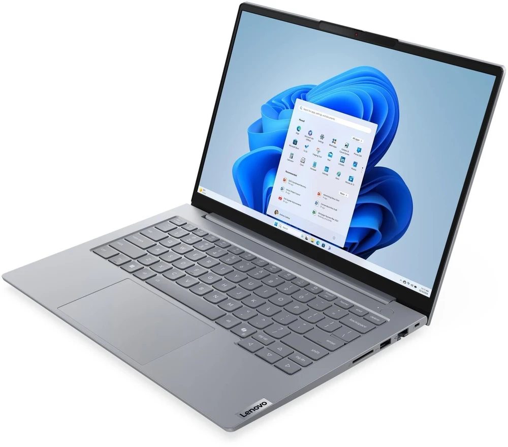Klaviatūra Nešiojamas kompiuteris Lenovo ThinkBook 14 G9 IRL 14″WUXGA/Core 5 210H/16GB/SSD512GB/Intel/11PR Arctic Pilkas 3Y Onsite