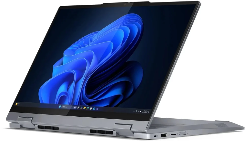 Lenovo ThinkBook 14 2-in-1 G5 IAU Intel Core Ultra 7 255U Hybrid (2-in-1) 35.6 cm (14") Jutiklinis ekranas WUXGA 16 GB DDR5-SDRAM 512 GB SSD Wi-Fi 6E (802.11ax) Windows 11 Pro Swiss Pilkas