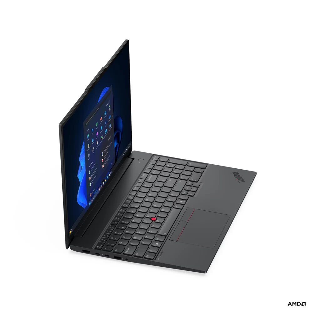 Nešiojamas kompiuteris Lenovo ThinkPad E16 Gen 4 | AMD Ryzen AI 7 445, 16" WUXGA, 16 GB RAM, 512 GB SSD, Windows 11 Pro | Juodas