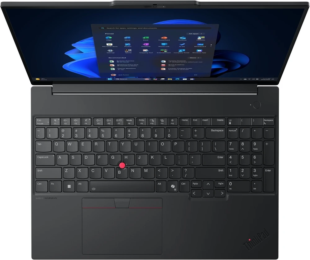 Nešiojamas kompiuteris Lenovo ThinkPad E16 Gen 3 (Intel) | 16"/ IPS/ WUXGA/ Anti-glare | Intel Core™ Ultra 7 258V | 32GB | 512GB | Intel® Arc™ Graphics | Windows® 11 Pro