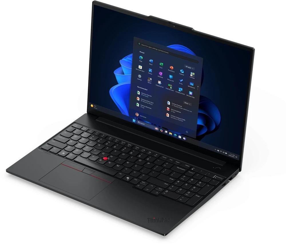 Nešiojamas kompiuteris Lenovo ThinkPad E16 Gen 3 (Intel) | 16"/ IPS/ WUXGA/ Anti-glare | Intel Core™ Ultra 7 258V | 32GB | 512GB | Intel® Arc™ Graphics | Windows® 11 Pro