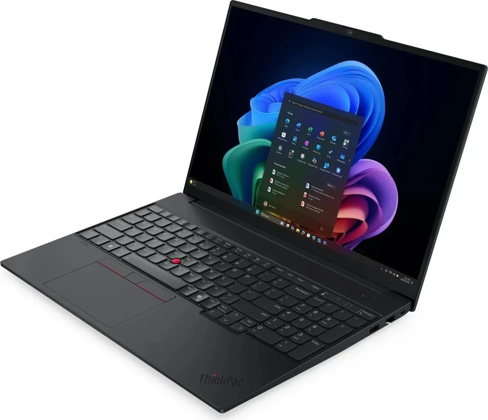 Lenovo ThinkPad E16 Gen 4 | Intel Core Ultra 5 325, 16" WUXGA, 32 GB RAM, 512 GB SSD, Windows 11 Pro | Juodas