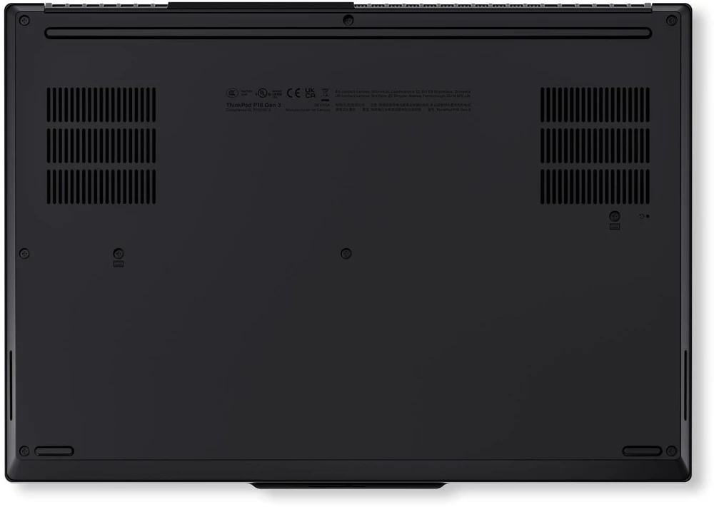Mobilioji darbo stotis Lenovo ThinkPad P16 Gen 3 | Intel Core Ultra 7 255HX, 16" WUXGA IPS, 64 GB RAM, 1 TB SSD, NVIDIA RTX PRO 2000 8 GB, Windows 11 Pro | Juoda