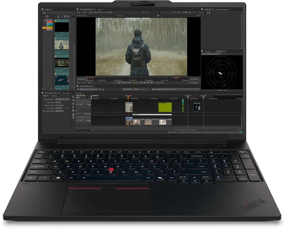 Nešiojamas kompiuteris Lenovo ThinkPad P16s G5 Intel | Juodas | 16 " | IPS | Jutiklinis ekranas | WUXGA | 1920 x 1200 pikselių | Anti-glare | Intel Core Ultra 7 | 366H | 64 GB | LPCAMM2 LPDDR5X | Solid-state drive capacity 1000 GB | NVIDIA RTX PRO 2000 Blackwell Generation | GDDR7 | 8 GB | Windows 11 Pro | 802.11be | Bluetooth versija 5.4 | Klaviatūros kalba: Nordic | Klaviatūros apšvietimas | Garantija 36 mėn. | Baterija warranty 12 mėn.