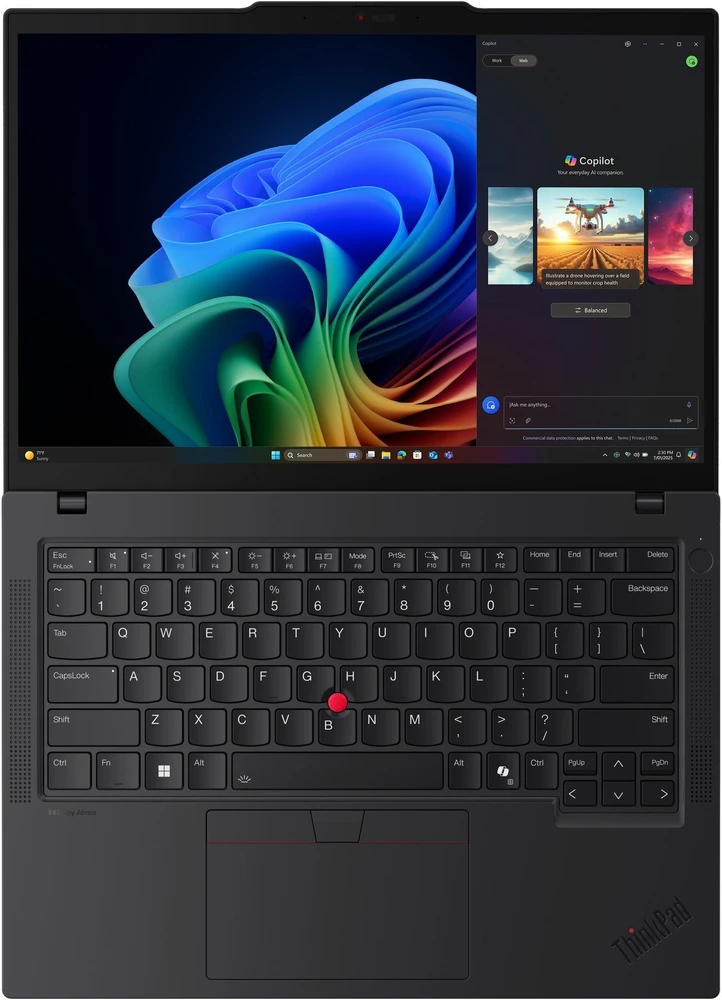 Nešiojamas kompiuteris Lenovo ThinkPad T14 Gen 6 | AMD Ryzen AI 7 PRO 350, 14" WUXGA, 32 GB RAM, 1 TB SSD, Windows 11 Pro | Juodas