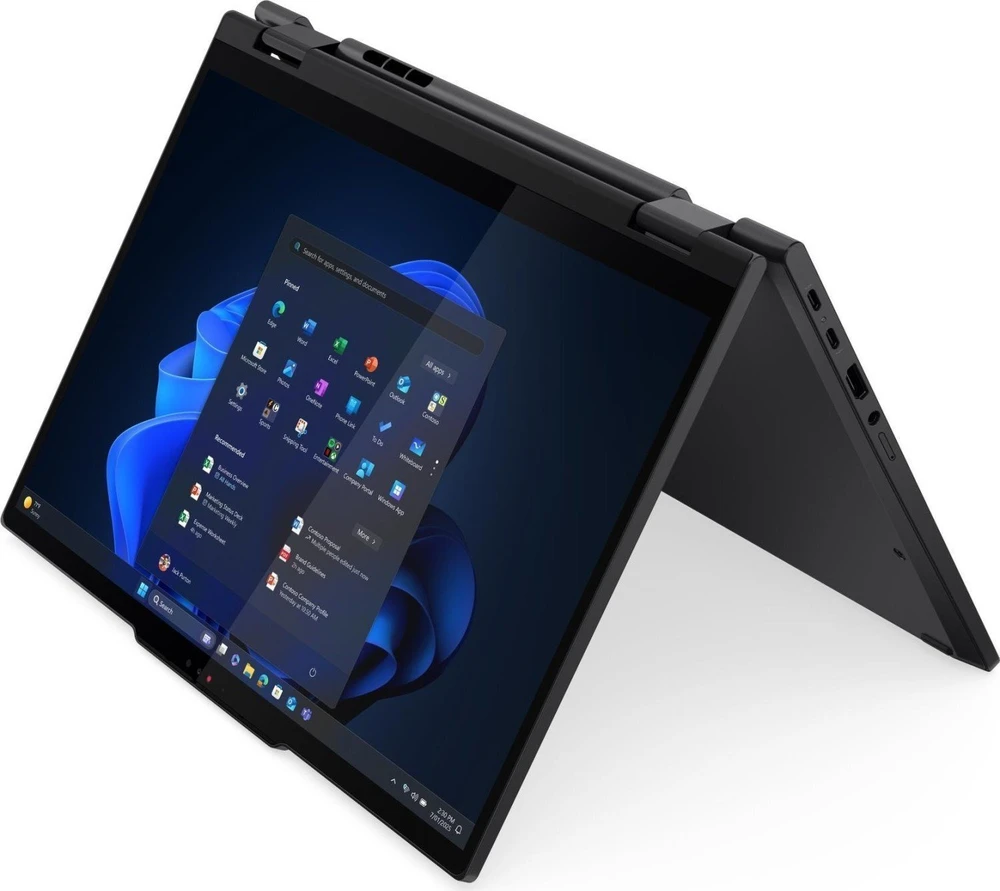 Lenovo ThinkPad T14s 2-in-1 Gen 1 | Intel Core Ultra 7 255U, 14" WUXGA Touch, 32 GB RAM, 1 TB SSD, Windows 11 Pro | Juodas