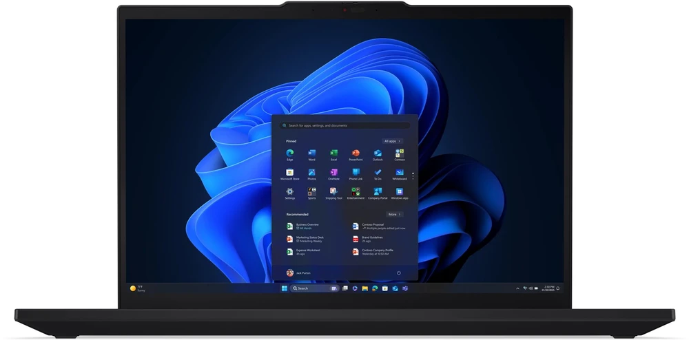 Nešiojamas kompiuteris Lenovo ThinkPad T16 G4 | 16"/ IPS/ WUXGA/ Anti-glare | Core Ultra 5 225U | 16GB | 512GB | Integrated Intel® Graphics | Windows® 11 Pro