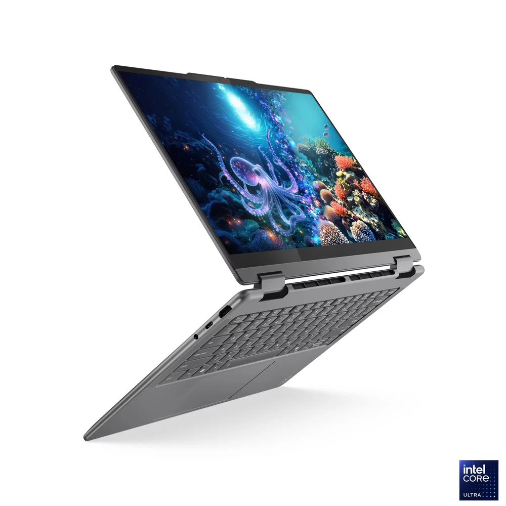 Nešiojamasis kompiuteris Lenovo Yoga 7 2-in-1 14ILL10 (83JQ004CPB), 14″ WUXGA OLED, Core Ultra 5 226V, 16 GB RAM, 1 TB SSD, Windows 11 Home