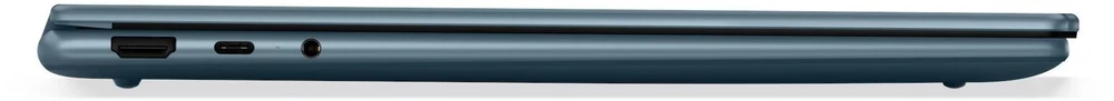 Nešiojamas kompiuteris „Lenovo Yoga 7 Gen 11“ 14AGP11 „Ryzen AI 5 435“, 14 colių WUXGA lietimui jautrus OLED ekranas, 400 nitų, 60 Hz, blizgus, 16 GB LPDDR5X-8000, 512 GB SSD, „Radeon 840M“ vaizdo plokštė, 5.0 MP + IR, 70 Wh, „Windows 11 Tidal Teal“.