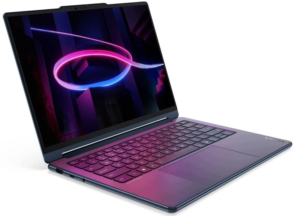 Nešiojamas kompiuteris 2w1 Lenovo Yoga 9 Aura Edition Gen 11 Aura Edition 14IPH11 83SE0024PB Ultra 7 355 14" Touch 2.8k 120Hz OLED 32GB 512SSD W11Pro + Dėklas ir rašiklis komplekte