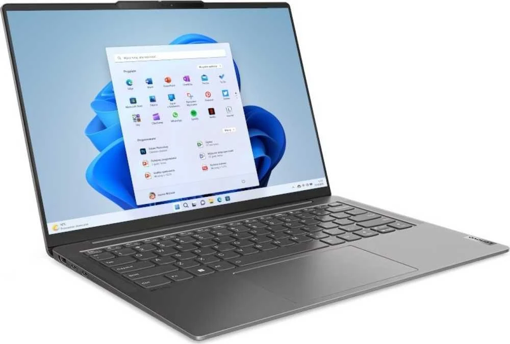 Lenovo Yoga Slim 6 14IRH8 Intel® Core™ i5 i5-13500H Nešiojamas kompiuteris 35.6 cm (14") WUXGA 16 GB LPDDR5x-SDRAM 512 GB SSD Wi-Fi 6E (802.11ax) Windows 11 Home English Pilkas