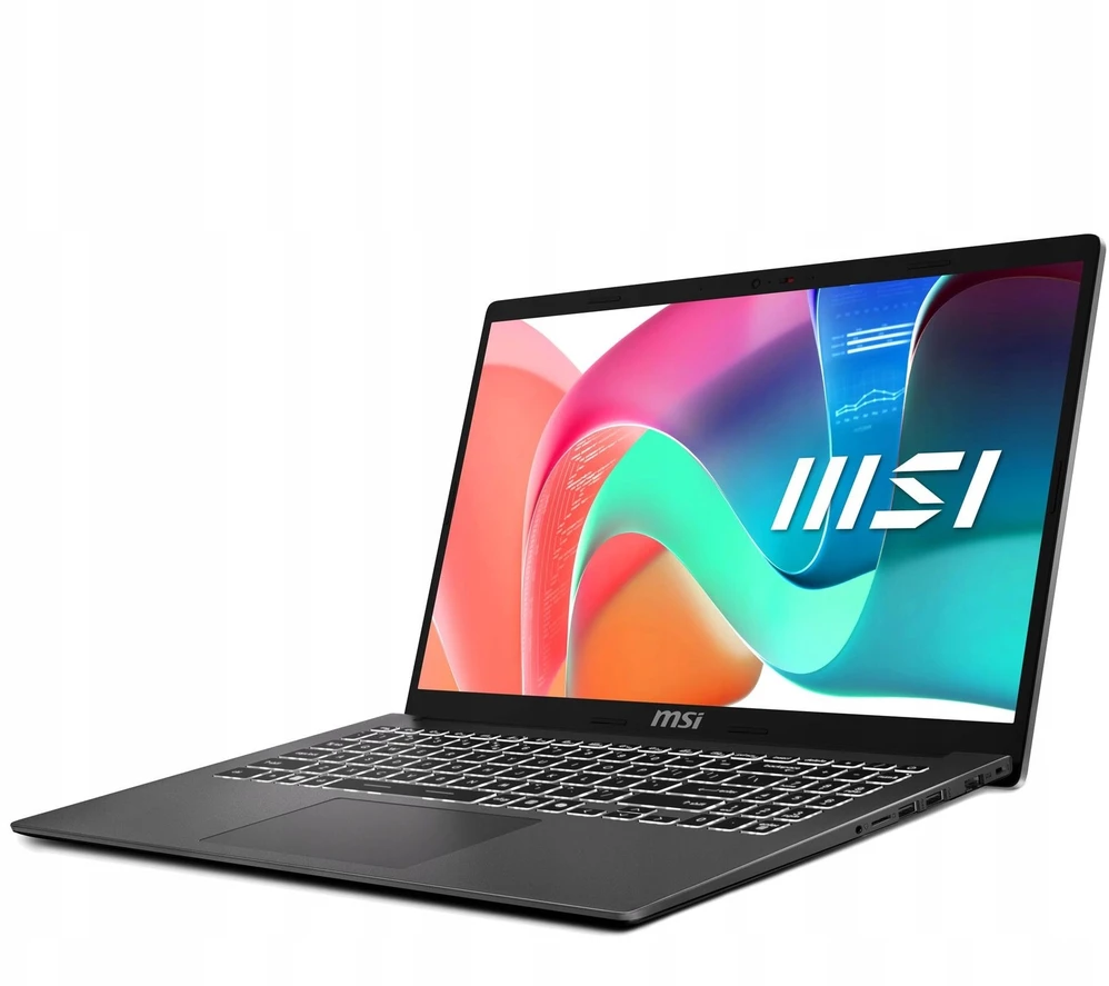 MSI Modern 15 F1MG-886PL Core 5 120U 15.6" FHD 60Hz IPS-level 16GB DDR5 512GB SSD Intel Graphics Windows 11