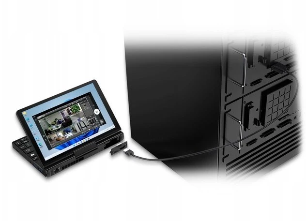 RAM Nešiojamas kompiuteris GPD-Pocket-3 Pentium Gold 7505/8" WUXGA (1920x1200) Jutiklinis ekranas IPS/x360/LAN/16GB/SSD 512GB/BT/BLKB/FPR/x360/Win 11 Graphite