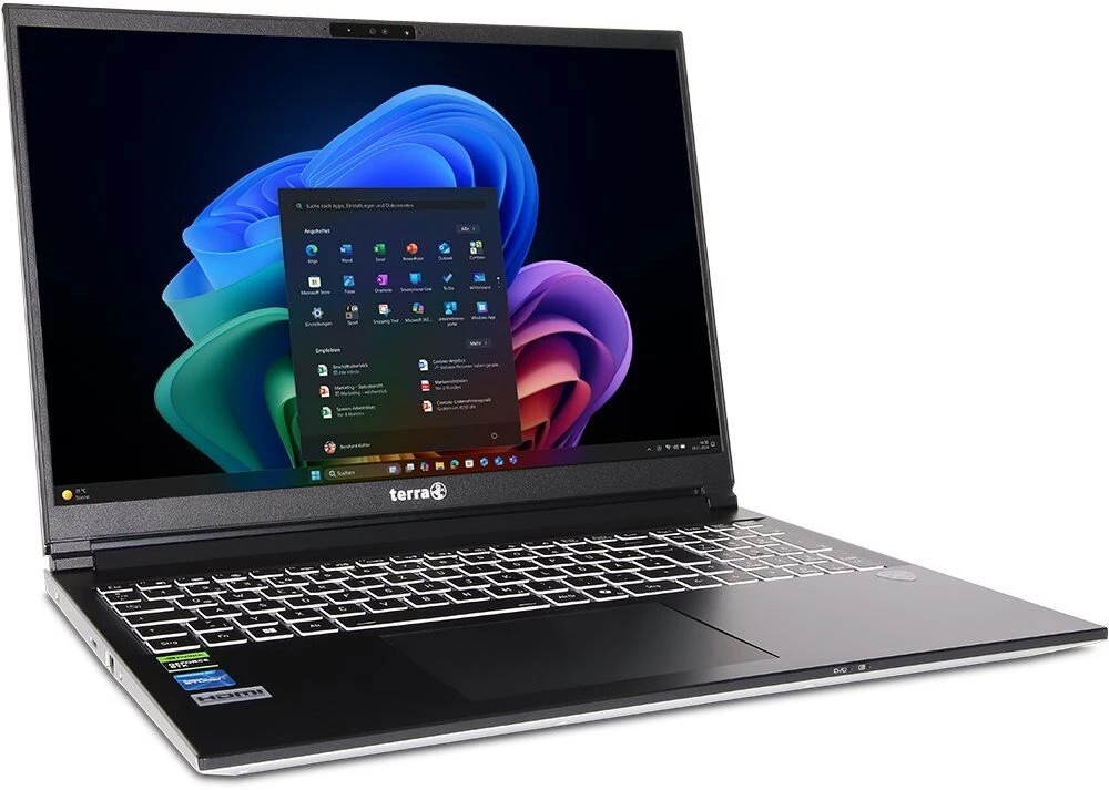 Nešiojamas kompiuteris Wortmann AG Terra Mobile Gamer Elite 3A Ryzen AI 7 350 / 32GB / 1TB / W11 Pro / RTX 5060 (US1220876)