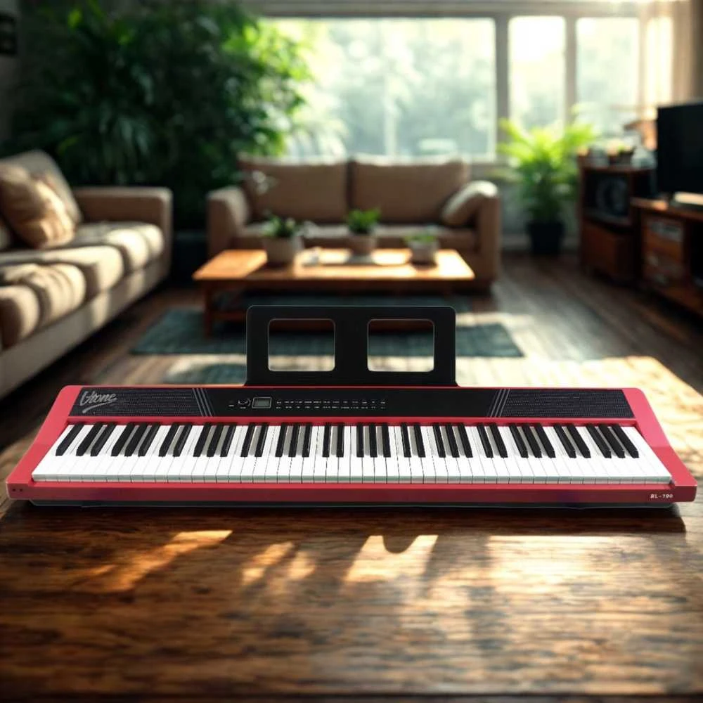 V-TONE BL-190 nešiojamas skaitmeninis pianinas su svertiniais klavišais
