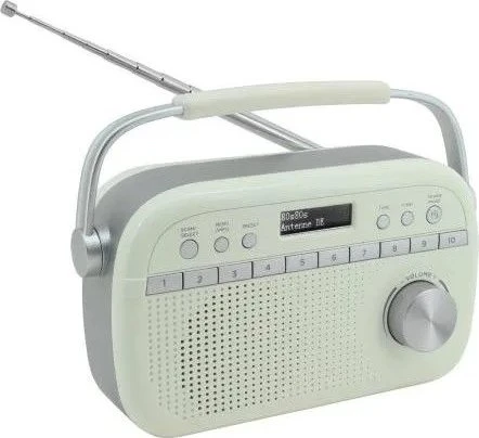 Nešiojamasis analoginis ir skaitmeninis radijo imtuvas Soundmaster DAB280BE, smėlio spalvos