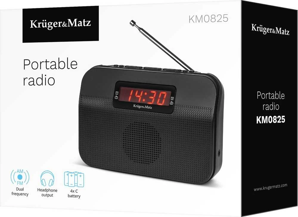 Kruger & Matz nešiojamas analoginis radijo modelis KM0825
