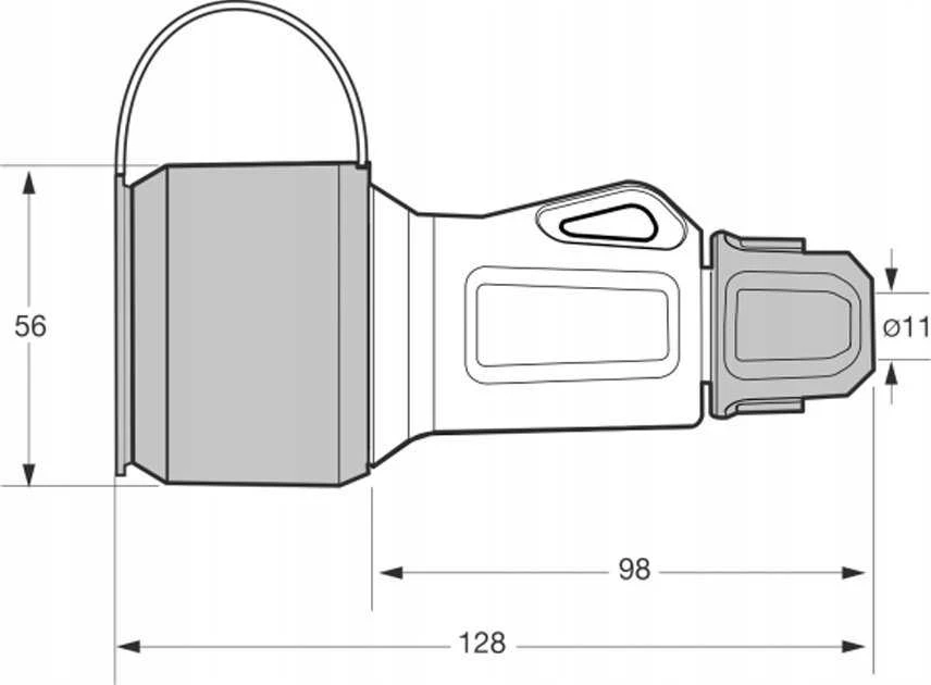 Lizdas ELEKTRO-PLAST, 16A, 250V, IP54