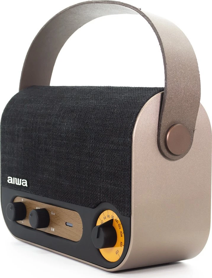 Nešiojamasis radijo imtuvas Aiwa ir vintažinis radijo imtuvas AIWA RBTU-600