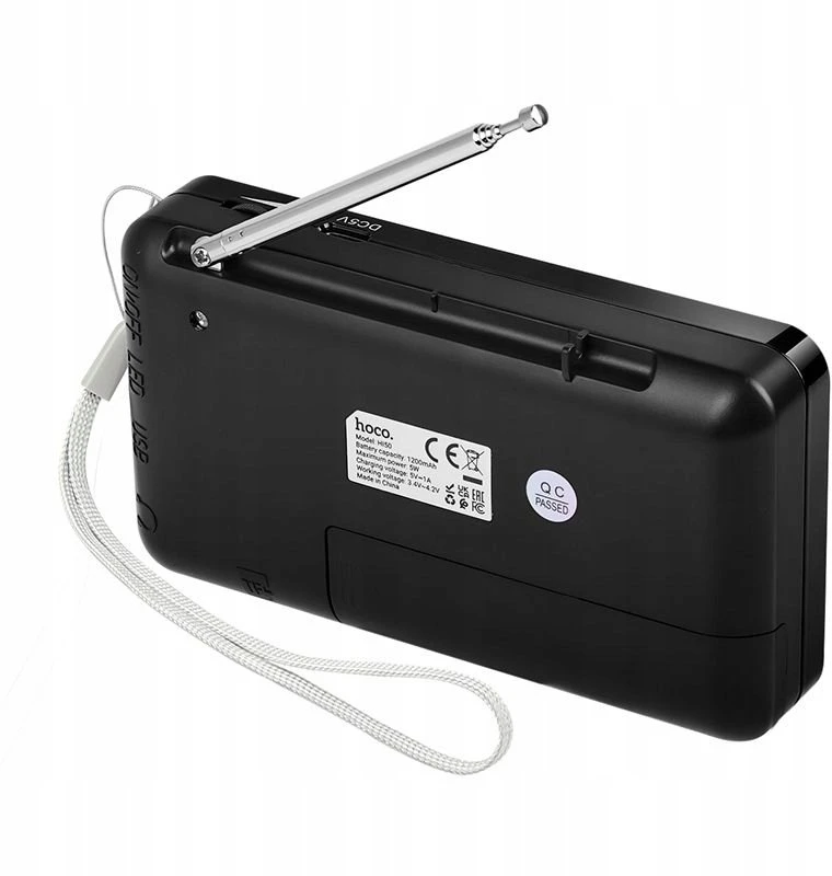Portable radio Hoco HI50 juodas
